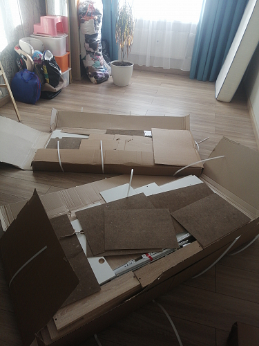 Компьютерный стол КС15 венге / дуб молочный левый фото покупателя 5