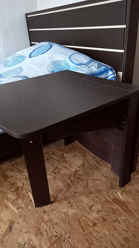 Стол-книжка СтК6 венге / дуб молочный высота 54 см фото покупателя 56