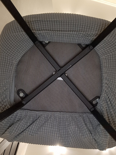 Стул на металлокаркасе Чилли бирюзовый / черный фото покупателя 1277