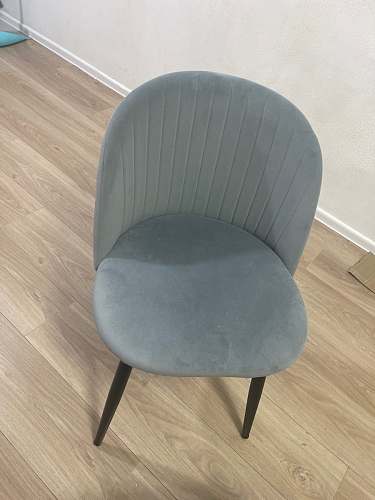 Стул на металлокаркасе Gabi gray / black фото покупателя 711