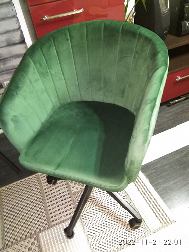 Компьютерное кресло Тибо светло-коричневый / белый фото покупателя 57