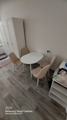 Стул на металлокаркасе Kora light blue / white фото покупателя 160