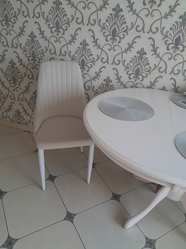 Стул на металлокаркасе Kora black / gray фото покупателя 50