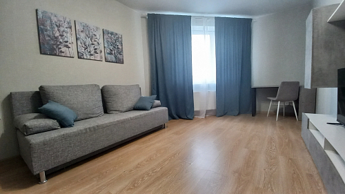 Письменный стол Битти Лофт 116х60х75 дуб вотан / белый матовый фото покупателя 73