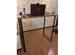 Барная стойка Дилан Лофт 120х60х90 бетон фото покупателя 207