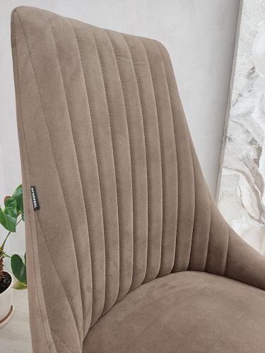 Стул на металлокаркасе Нараян velutto 23 / черный фото покупателя 5