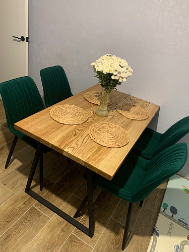 Комплект стульев Седа К 2 шт латте / черный фото покупателя 315