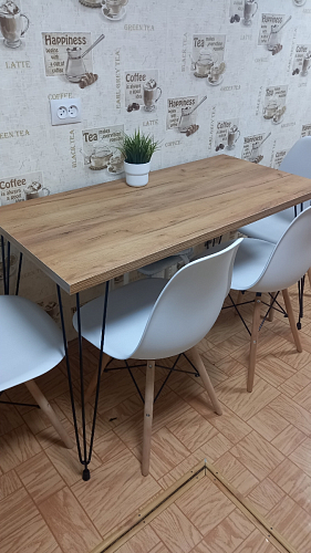 Пластиковый стул Eames PC-015 желтый фото покупателя 274