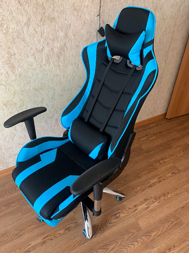 Компьютерное кресло Kano 1 light blue / black фото покупателя 144