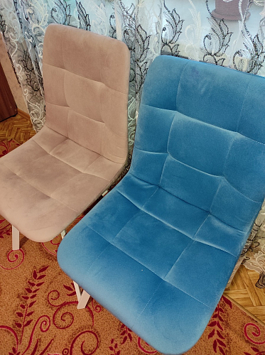 Стул на металлокаркасе Чилли зеленый / белый каркас фото покупателя 271