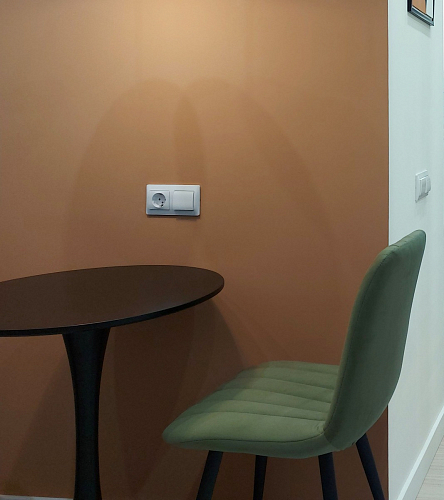 Стул на металлокаркасе Дани бежевый / белый фото покупателя 5