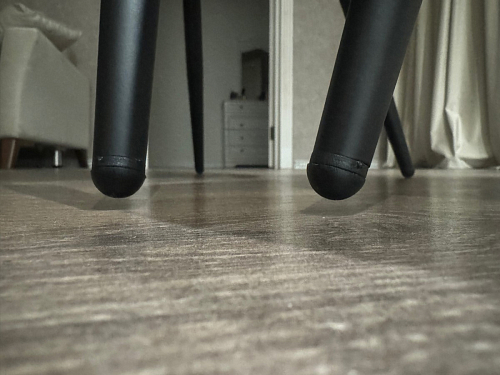 Стул на металлокаркасе Gabi dark beige / black / silver фото покупателя 580