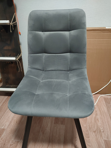 Стул на металлокаркасе Чилли бирюзовый / черный фото покупателя 1061