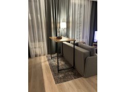 Барная стойка Дилан Лофт 120х40х90 бетон светлый фото покупателя 89