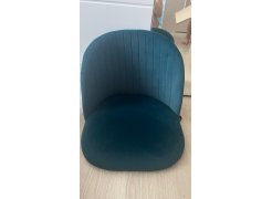 Стул на металлокаркасе Gabi 1 gray / black фото покупателя 777