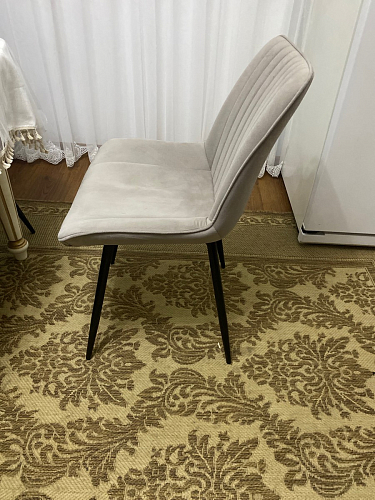 Стул на металлокаркасе Седа К кирпичный / черный фото покупателя 355