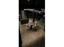 Деревянный стол Барел 89 белый / золото фото покупателя 12