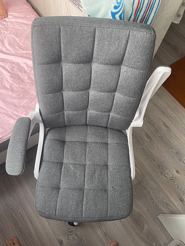 Компьютерное кресло Elga gray / white фото покупателя 1