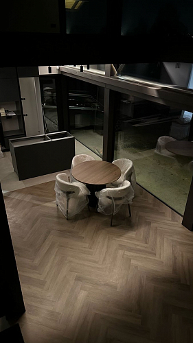 Стол Барел 110 белый / золото фото покупателя 14