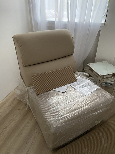 Кресло Карнелла белое фото покупателя 2