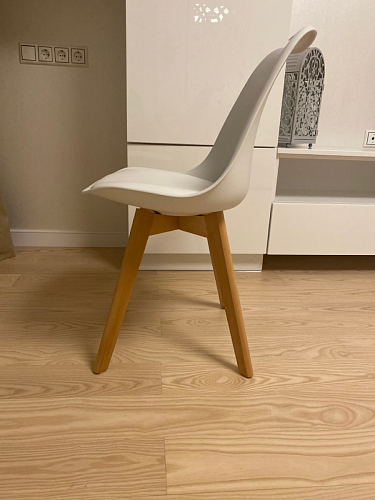 Стул Bonuss blue / wooden legs фото покупателя 114