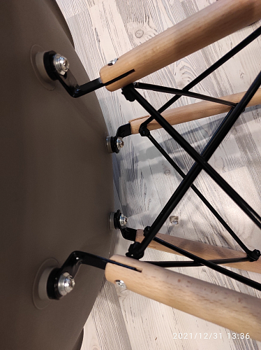 Пластиковый стул Eames PC-015 желтый фото покупателя 49