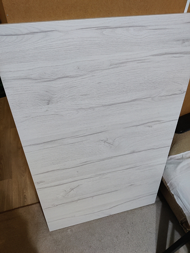 Стол Лота Лофт 120 32 мм бетон / черный матовый фото покупателя 136