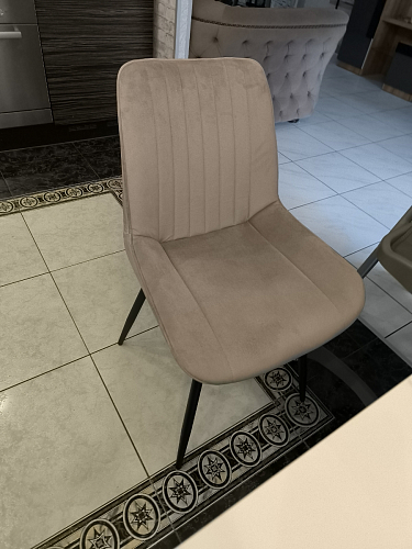 Комплект стульев Вейв 4 шт светло-серый / черный фото покупателя 314