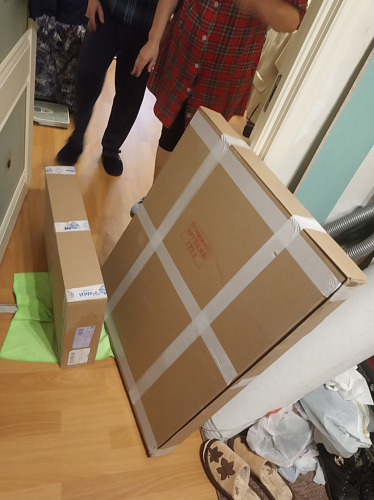 Стол-трансформер Виват дуб вотан / хром фото покупателя 12