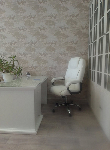 Компьютерное кресло Bergamo велюр бежевое фото покупателя 26