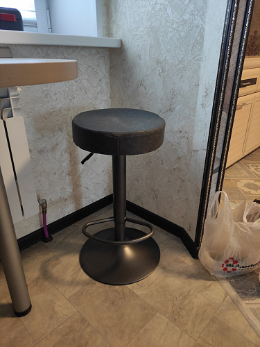 Барный стул Logo темно-серый фото покупателя 3