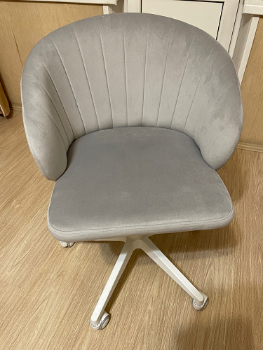 Компьютерное кресло Пард confetti silver серый / черный фото покупателя 198