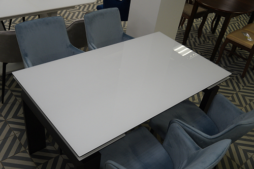 Стул на металлокаркасе Benza blue / black из шоурума 5