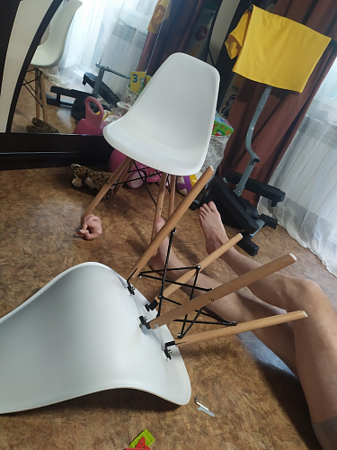 Стул Y-971 белый фото покупателя 406