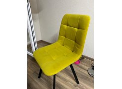 Стул на металлокаркасе Чилли светло-серый / черный фото покупателя 612