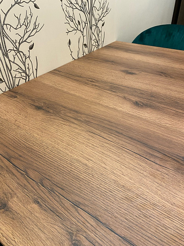 Деревянный стол Лота Лофт 120х75 белый матовый / дуб крафт золотой фото покупателя 928