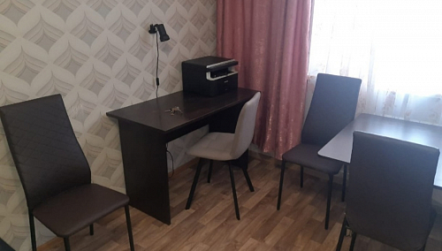 Стул на металлокаркасе Чилли синяя ткань / белый фото покупателя 643