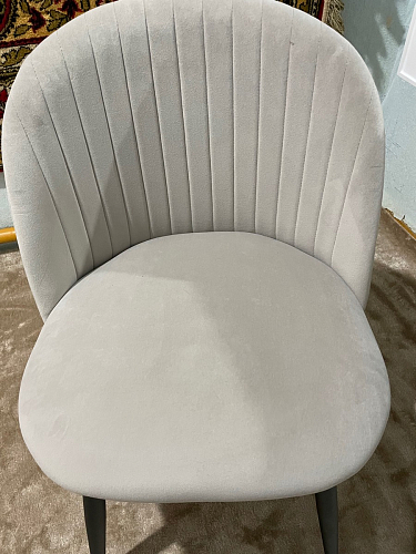 Стул на металлокаркасе Gabi 1 light purple / black фото покупателя 471