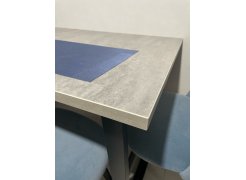 Деревянный стол Лота Лофт 120(160)х75 черный матовый / бетон светлый фото покупателя 629