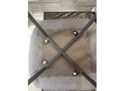 Стул на металлокаркасе Чилли светло-серый / черный фото покупателя 18