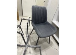 Стул на металлокаркасе Вейв П темно-серый / черный фото покупателя 135