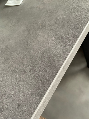 Стол Тринити Лофт 120 32 мм дуб галифакс табако / черный матовый фото покупателя 450