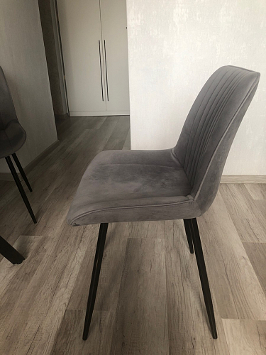 Стул на металлокаркасе Седа К кирпичный / черный фото покупателя 256