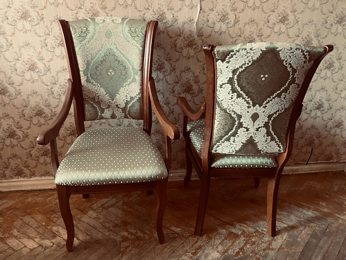 Кресло Линет ткань tenerife silver / бежевый фото покупателя 11