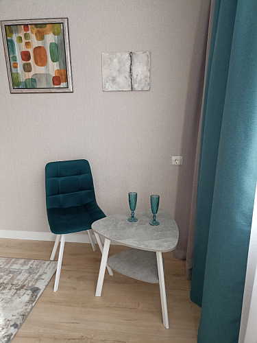 Стул на металлокаркасе Чилли бирюзовый / черный фото покупателя 1088