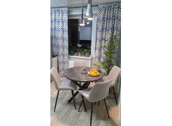 Стул на металлокаркасе Седа К крутящийся светло-серый  / белый фото покупателя 278