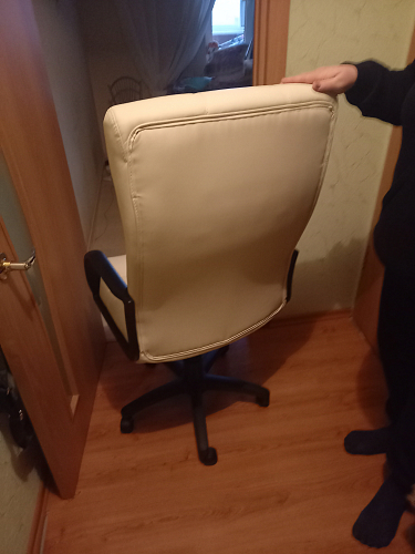 Компьютерное кресло Рафаэль 1 бежевое фото покупателя 2