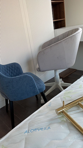 Компьютерное кресло Тибо сиреневый фото покупателя 132