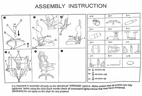 Компьютерное кресло Racer черное / голубое фото покупателя 148