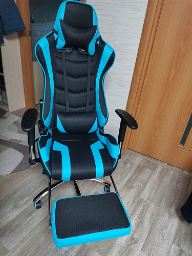 Компьютерное кресло Kano черное / красное фото покупателя 27